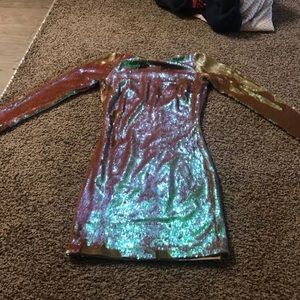 Sequin dress by designer”” Dress the Population””